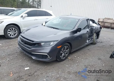 2019 Honda Civic Lx из США, поврежденный, VIN 19XFC2F69KE051130